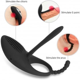 Love Glow Desire 3’ü 1 Arada Titreşimli Çiftler Uyarıcısı Pro Seti