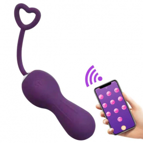 App Kontrollü Titreşimli Kegel Topu – Akıllı, Şarjlı ve Ergonomik