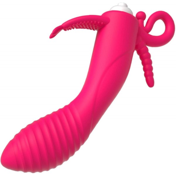 3’ü 1 Arada Çok Fonksiyonlu Vibratör – Esnek, Su Geçirmez Tasarım