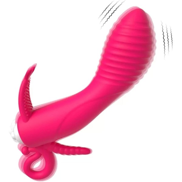 3’ü 1 Arada Çok Fonksiyonlu Vibratör – Esnek, Su Geçirmez Tasarım