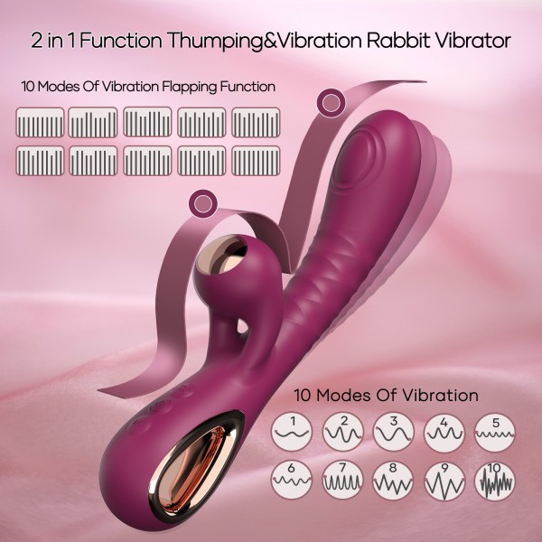 Nebi Bliss Parmak Hareketli ve Titreşimli Tavşan Vibratör – Akıllı Dokunuş, Yoğun Haz