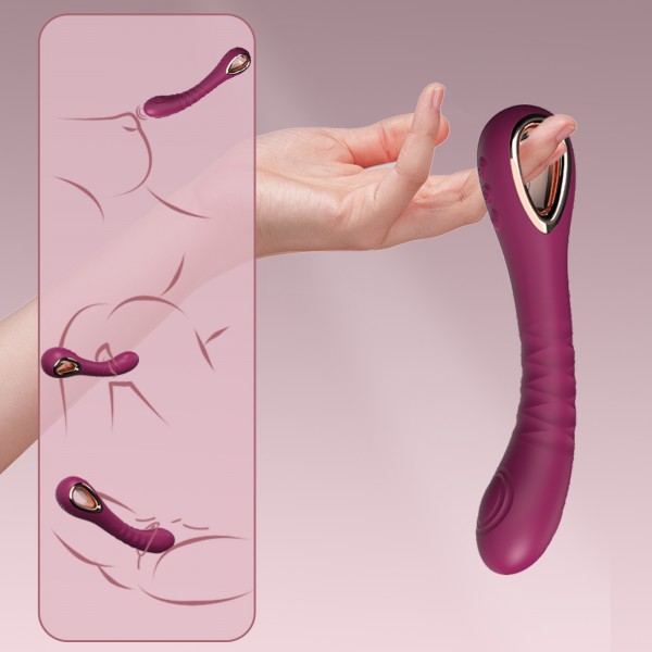 Vivi Bliss Parmak Hareketli Şarjlı Vibratör – Nokta Atışı Yoğun Haz