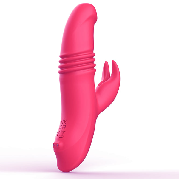 Abigail Thrusting Flicker Rabbit Vibratör – İtmeli Teknolojiyle Yoğun Çift Uyarım