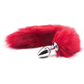 Tilki Kuyruklu Paslanmaz Çelik Anal Plug – Fantezi ve Stil Bir Arada