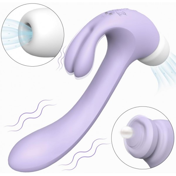 Hammer Rabbit G Noktası ve Klitoris Emiş Özellikli Şarjlı Tavşan Vibratör