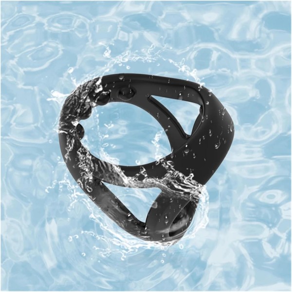 Circlip Kilitli Silika Jel Penis Halkası – Esnek, Ayarlanabilir Tasarım