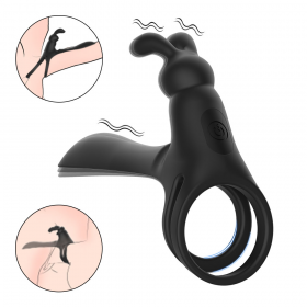 Tusky Şarjlı Titreşimli Penis Halkası – 9 Modlu & Su Geçirmez