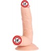 Noxxx Realistik Testisli Dildo 19 cm Vantuzlu Gerçekçi Tasarım