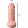 Willie City Gerçekçi Geniş Çaplı Silikon Dildo 24,5 cm – 7,4 cm Çap