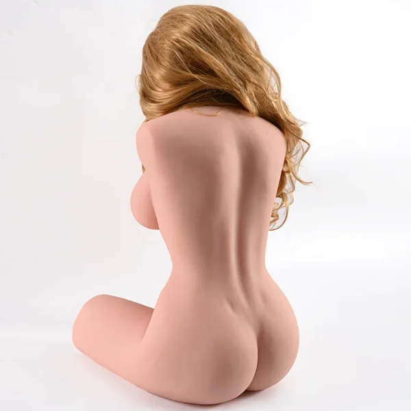 Grace – Tam Vücut Saçlı Gerçekçi Torso Seks Bebeği (13 kg)