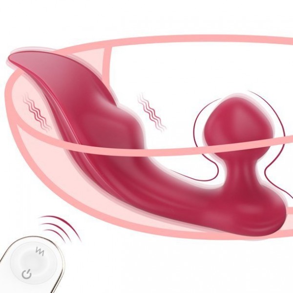 Uzaktan Kumandalı Giyilebilir Vajinal ve Anal Vibratör – 9 Modlu
