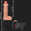 VEXXOR Premium Isıtmalı, Uzaktan Kumandalı İtmeli Vibratör – 16 cm