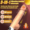 VEXXOR Isıtmalı, Uzaktan Kumandalı İtmeli Vibratör – 18 cm