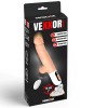 VEXXOR Isıtmalı, Uzaktan Kumandalı İtmeli Vibratör – 18 cm