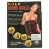 Gold Vibro Balls 4 lü Masaj Topları