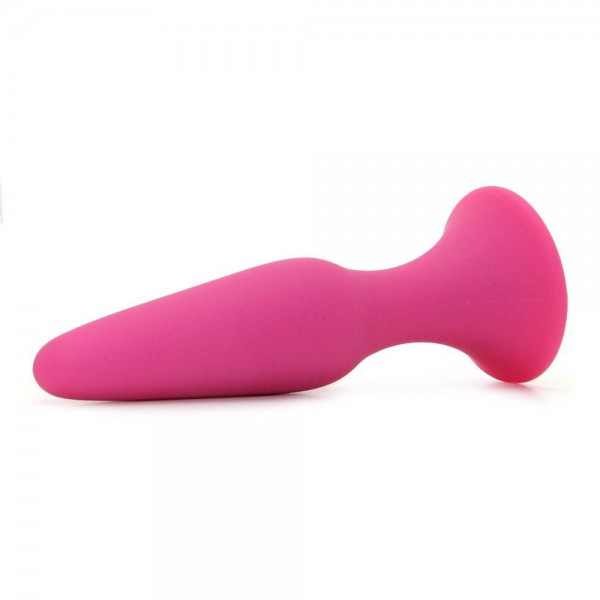 Sliders Small Silicone Butt Plug in Pink