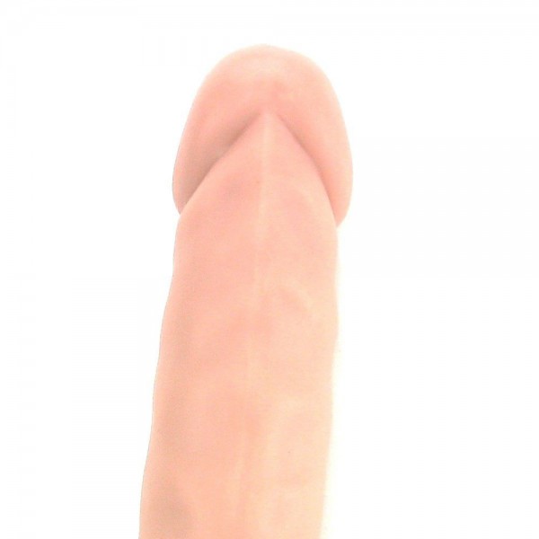 Realistik Esnek Çift Taraflı Dong 37 cm Ten Rengi