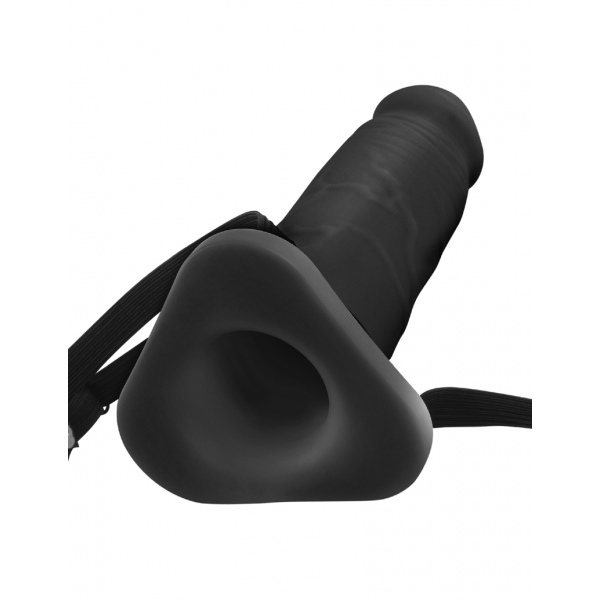 Pipedream Fantasy X-tensions 10" Silicone Hollow Extension Black