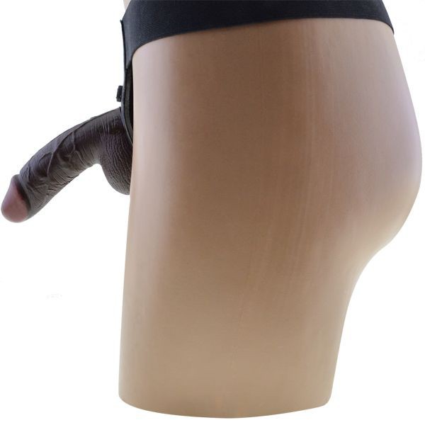 Anal vajinal Zenci Belden bağlamalı penis