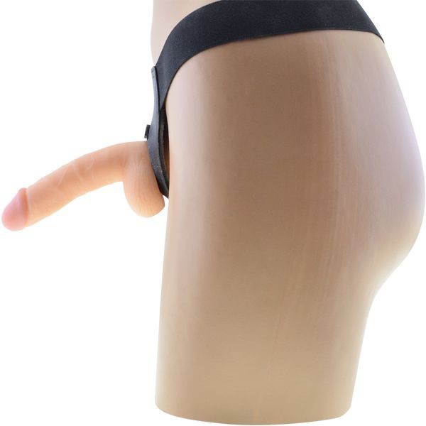 Ultra Yumuşak Testisli Realistik Belden Penis