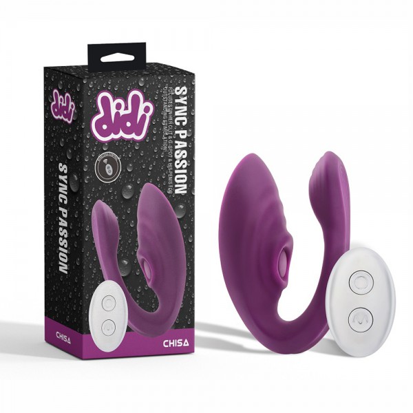 Chisa Didi Sync Passion Uzaktan Kumandalı Darbeli Vibratör