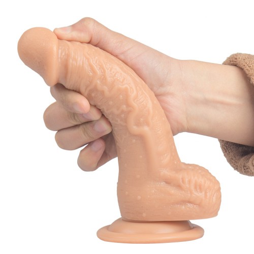 7 Modlu Titreşimli Realistik Penis - 18 Cm