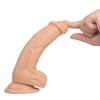 7 Modlu Titreşimli Realistik Penis - 18 Cm