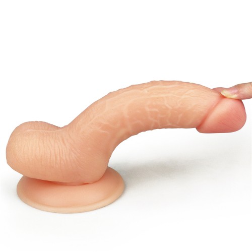 Güçlü Emişli Gerçekçi Anal Yapay Penis - 18 cm