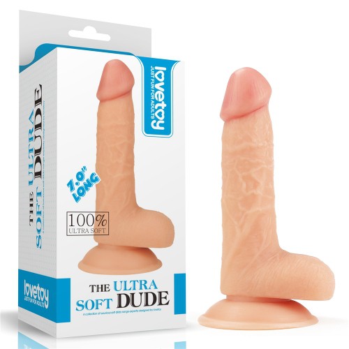 Güçlü Emişli Gerçekçi Anal Yapay Penis - 18 cm