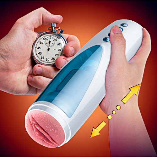 FoxShow M10 İleri Geri ve Dönme Hareketli Şarjlı Mastürbatör