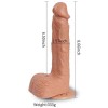İleri Geri Hareketli Şarjlı Titreşimli Dildo 21 cm