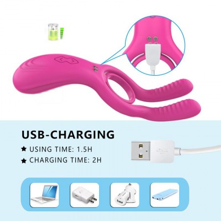 Klitoral Vibratör ile Titreşimli Penis Halkası