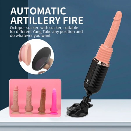 S-Hande Gatling Vantuzlu Otomatik Seks Makinesi