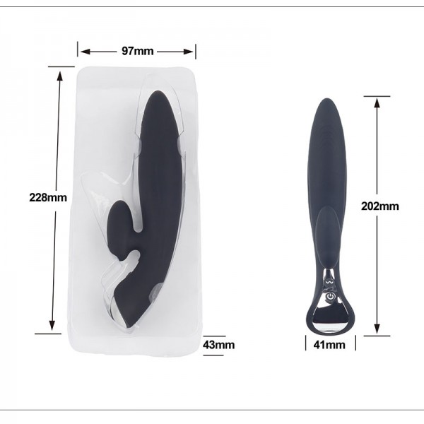 Xuanai Çift Motorlu G Noktası ve Klitoris Vibratörü