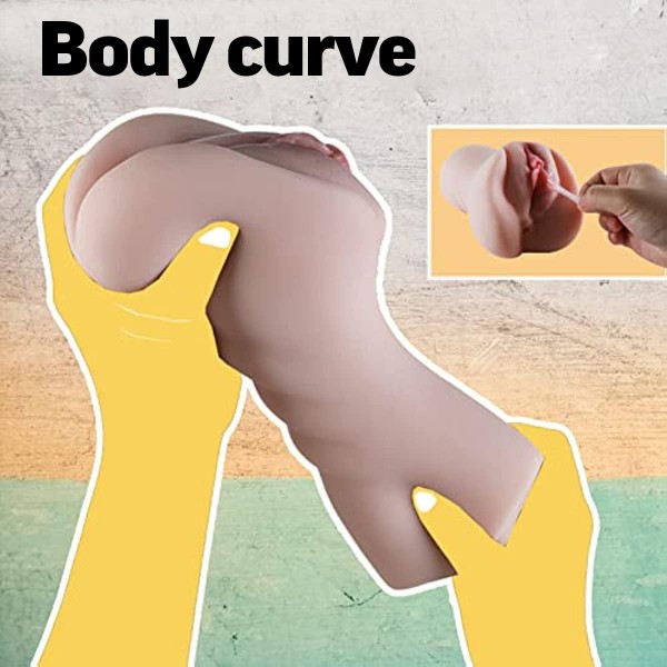 Vajinal Girişli Realistik Mastürbatör - 15 Cm