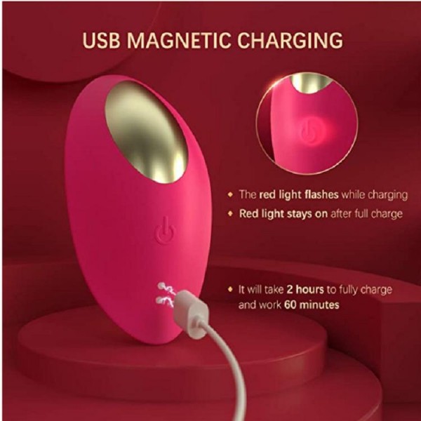 App Uygulamalı Giyilebilir Kelebek Vibratör