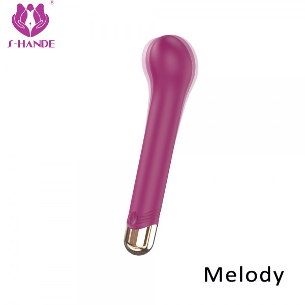 Melody Soft Silikon Şarjlı G-Spot Vibratör 17.5 cm