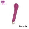 Melody Soft Silikon Şarjlı G-Spot Vibratör 17.5 cm