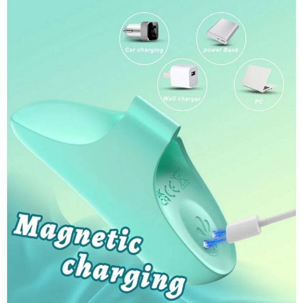 Şarjlı Ultra Güçlü Parmak Vibratörü - Charged Fing O