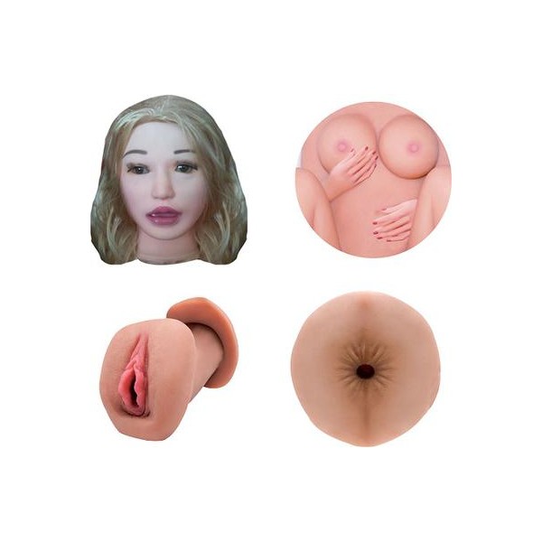 Linda Realistik Sarışın Şişme Bebek