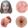 Linda Realistik Sarışın Şişme Bebek