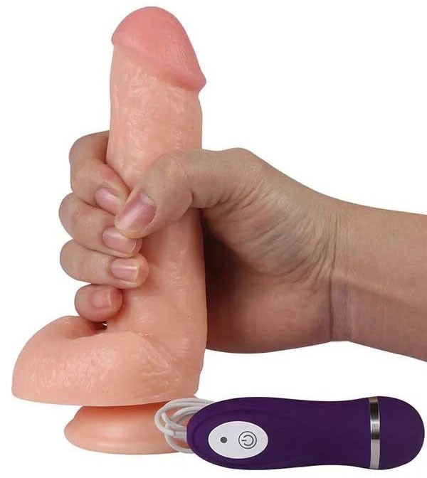 Shequ Kassadin Titreşimli Gerçekçi Realistik Penis 17.5 cm