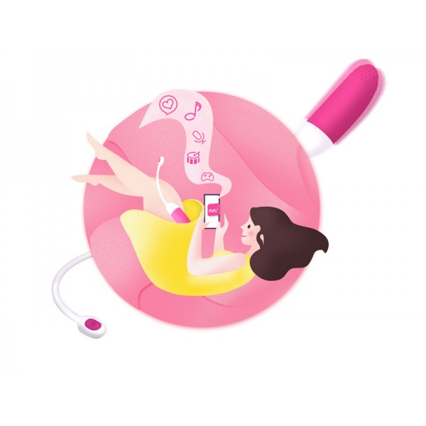 Magic Motion Vini Telefon Kontrollü Giyilebilir Aşk Topu