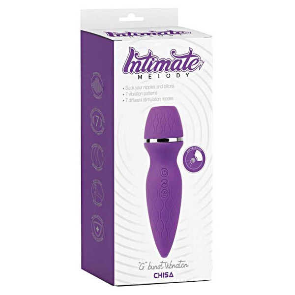 Chisa Novelties Intimate Melody G Noktası Emiş Vibratörü