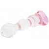 Pembe Kalp Anal Boncuk Yapay Penis - 16 Cm