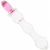 Pembe Kalp Anal Boncuk Yapay Penis - 16 Cm