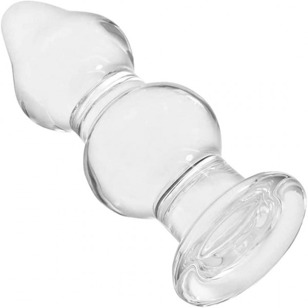 G-Spot Masajı Kristal Anal Plug Butt - 15 Cm