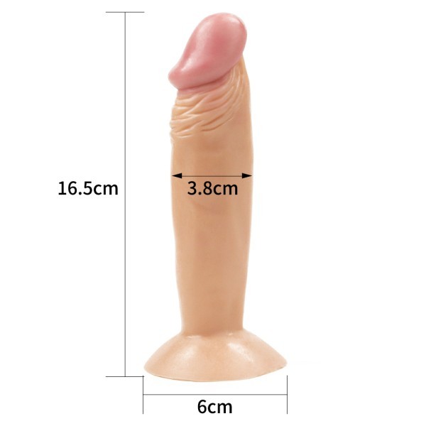 Lovetoy Realistic Anal Dildo - 15 Cm