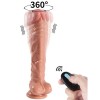 Uzaktan Kumandalı Şarjlı Realistik Penis Döner Başlı - 25.5 cm ile Tanışın!