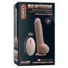 Big Detective Şarjlı Uzaktan Kumandalı Titreşimli Dildo 19 cm